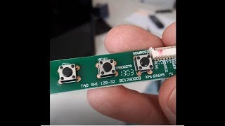 How to Replace a Button Board on an RCA LED TV