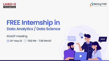 Free Data Analytics / Data Science Internship | Batch 2 | 360DigiTMG