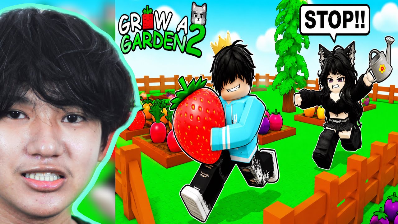 ខ្ញុំបានដើរលួច Fruits គេនៅក្នុង Grow a Garden 2