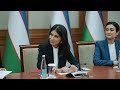 “Bu shunchaki vazifa emas, prezidentimizning qatʼiy talabi” — Saida Mirziyoyeva