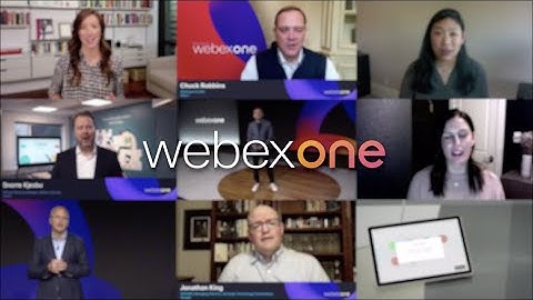 Cisco: WebexOne Virtual Event Platform