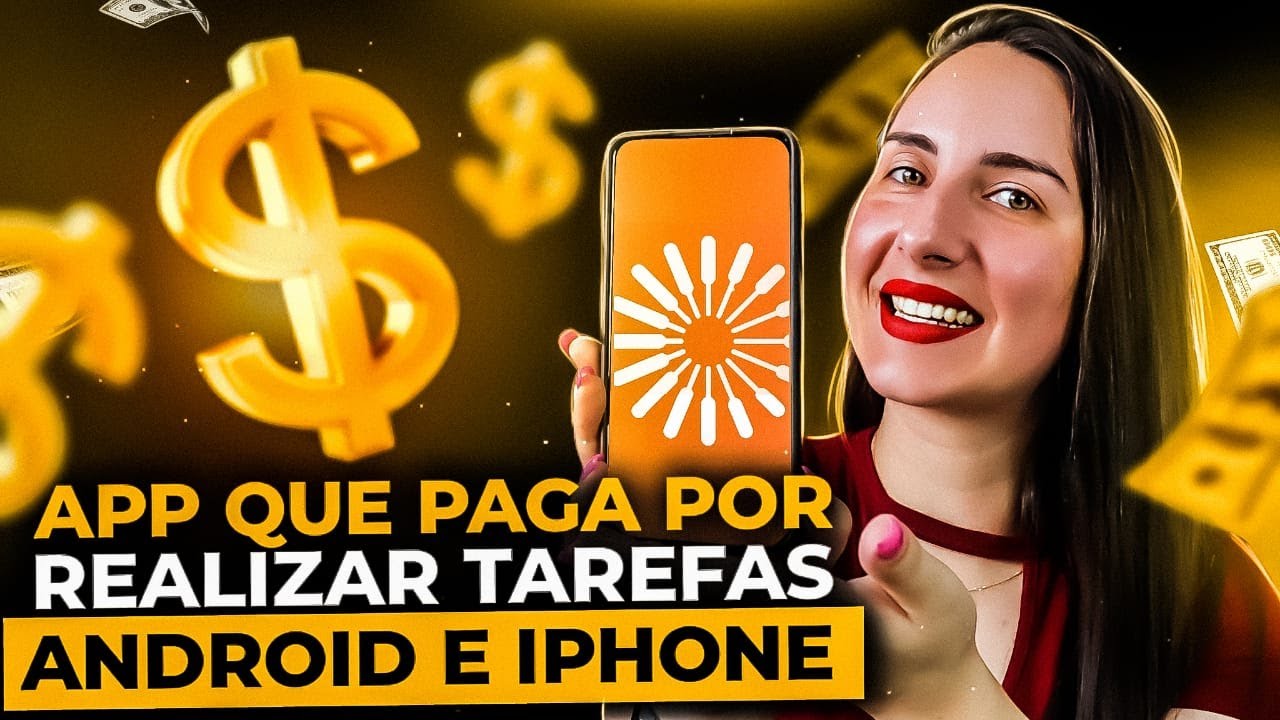 ✅ APLICATIVO PARA IPHONE E ANDROID QUE PAGA EM DÓLAR RÁPIDO PARA REALIZAR TAREFAS