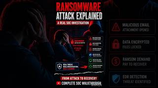 How Ransomware Encrypts Files | Real SOC Investigation