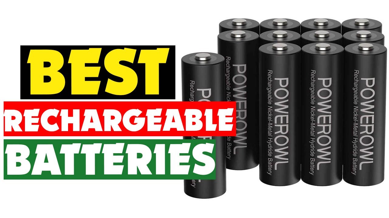 Top 10 Best Rechargeable Batteries of 2025 - YouTube