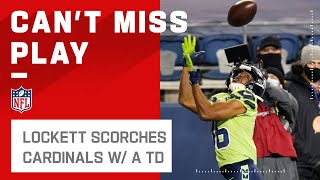 Tyler Lockett Continues to Torch the Cardinals to the End Zone