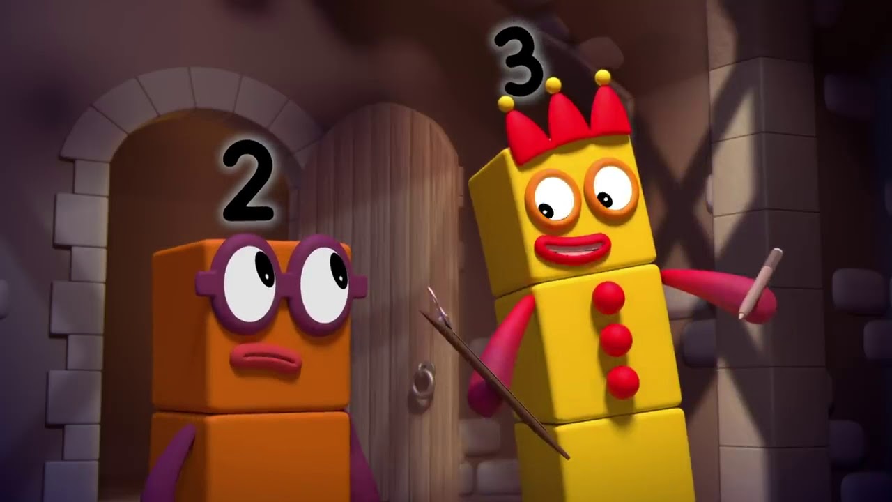 有趣學習數學卡通 |number blocks |cartoon movie |video for kids |children ...