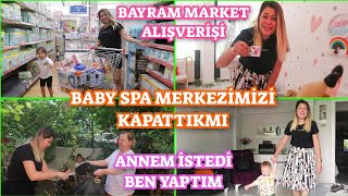 İŞLETMEMİZİ KAPATTIKMI⁉️YILLAR SONRA BULUŞTUK, BAYRAM İÇİN MARKET ALIŞVERİŞİ ANNEM İSTEDİ BEN YAPTIM