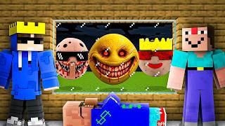 My Friends Became Scary Lunar Moons In Minecraft
