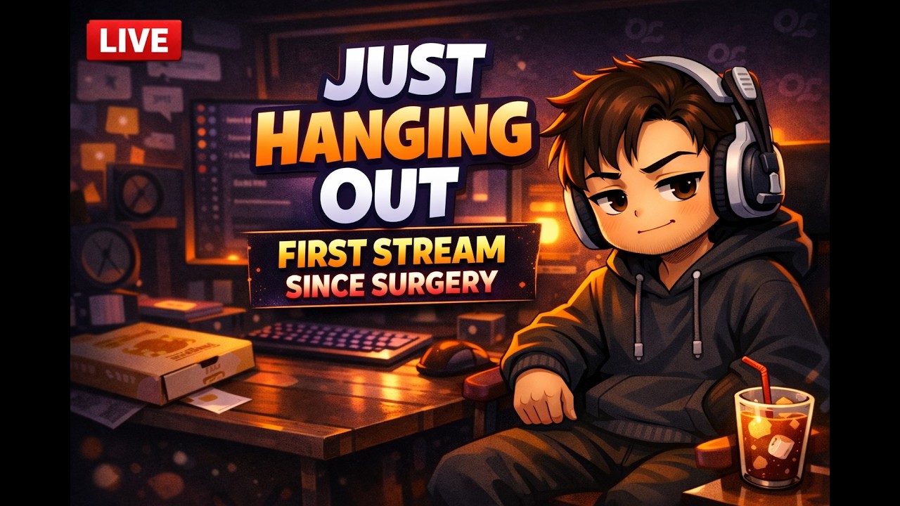 Surgery Over, I'm Back! Just Hanging Out Tonight! | #roadto500 | #hangingout | #update