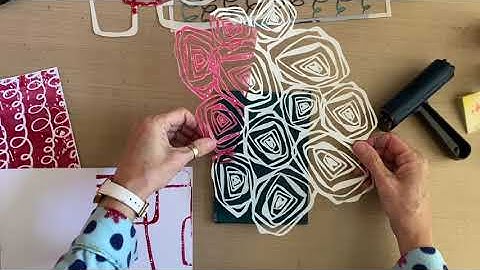 Gel Printed Holiday Note Cards–Tutorial Tidbits