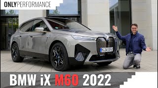 BMW iX M60 - a Performance version of the BMW EV SUV !