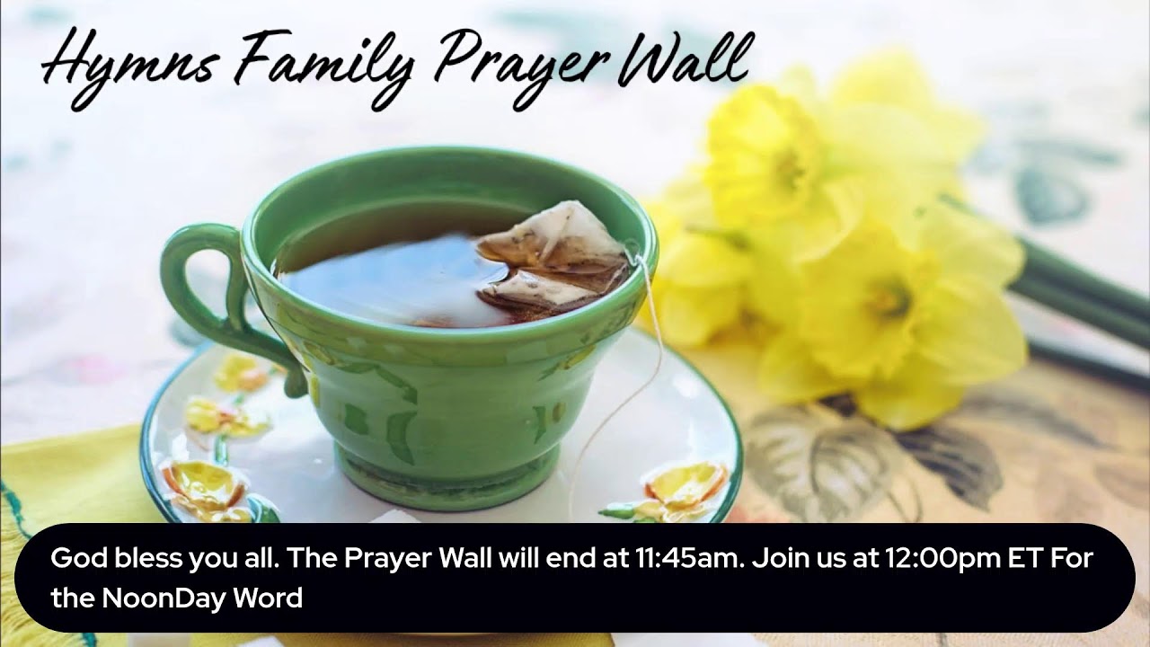 Thursday Morning Devotion Prayer Wall