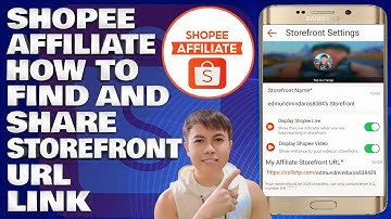 Shopee Affiliate: How To Find and Share Your Storefront URL Link | Shopee Affiliate Tutorial