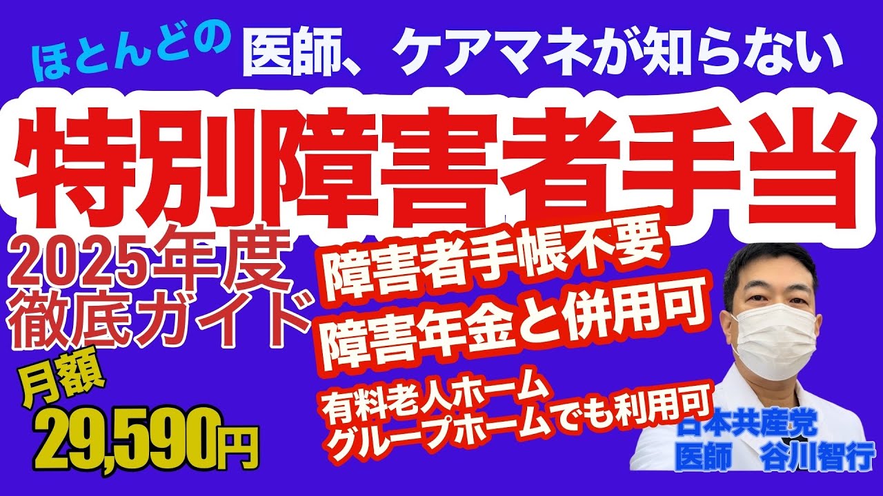 特別障害者手当　2025年度徹底ガイド