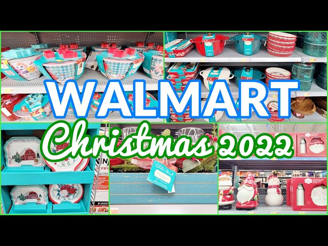 WALMART SHOP WITH ME CHRISTMAS 2022 PIONEER WOMAN KITCHEN DECOR KITCHENWARE COOKWARE