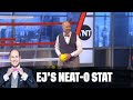 Shaq, Kenny, Chuck and Ernie Hold a Dodgeball Game in Studio J | EJ&#39;s Neato Stat