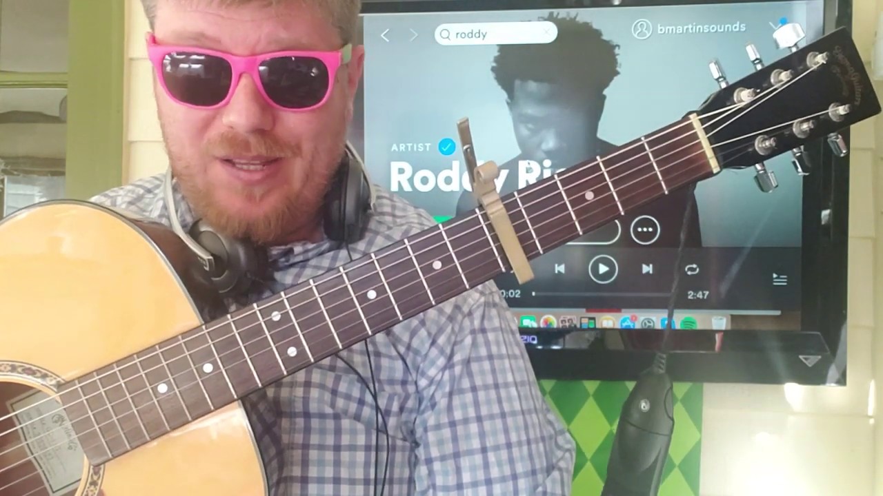 How To Play Boom Boom Room Roddy Ricch // guitar tutorial beginner