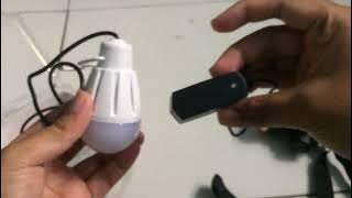 Review Senter Fox GE-221 25watt  free lampu LED