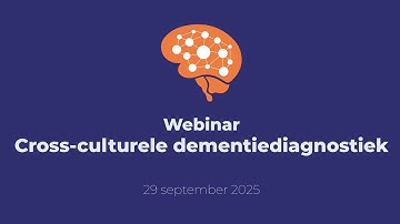 NGN-webinar: Cross-culturele dementiediagnostiek