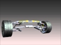 Bristol University Autodesk Inventor Professional 2011 CAD Front Suspension