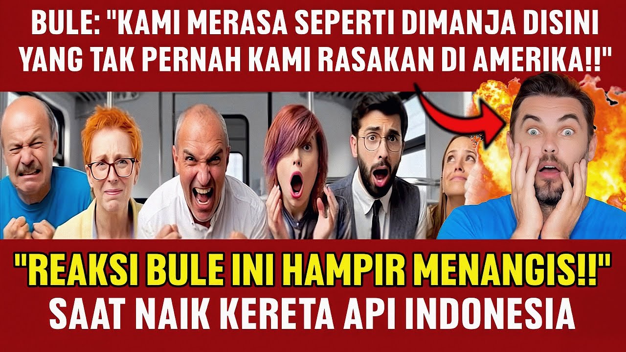 BULE: "KAMI MERASA SEPERTI DIMANJA DISINI YANG TAK PERNAH KAMI RASAKAN DI AMERIKA!!"