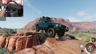 Escaping the cops - BeamNG.drive | Thrustmaster TX gameplay