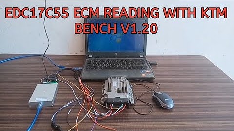 EDC17C55 ECU/ECM READING WITH KTM BENCH WITHOUT OPENING ECU
