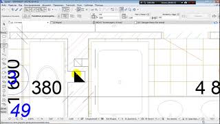 Вентканал, дымоход в ArchiCad 21. Современный коттедж в ArchiCad 21