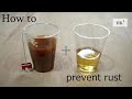 How to prevent rust that anyone can easily do with what is at home - Black oxide coating
