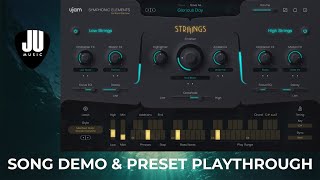 Symphonic Elements STRIIIINGS by UJAM | Song Demo & Preset Playthrough