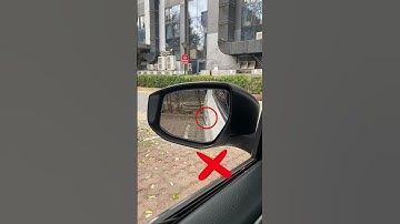How to properly adjust rearview mirrors while driving #car #driving #tips #carsoft
