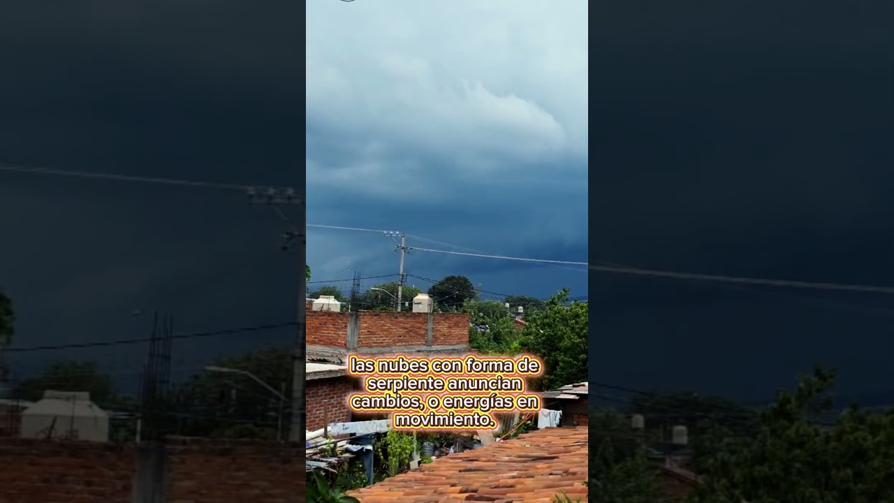 #NubeDeCulebra #CieloMisterioso #NaranjaDeTapia #señalesdelcielo