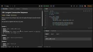 LeetCode_128: Longest Consecutive Sequence | HashMap Approach