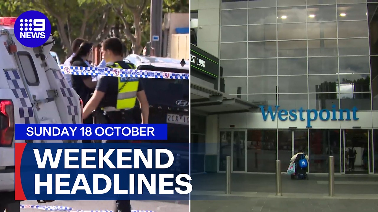 ⁣Melbourne daylight shooting; Elderly man allegedly stabs wife | 9 News Australia