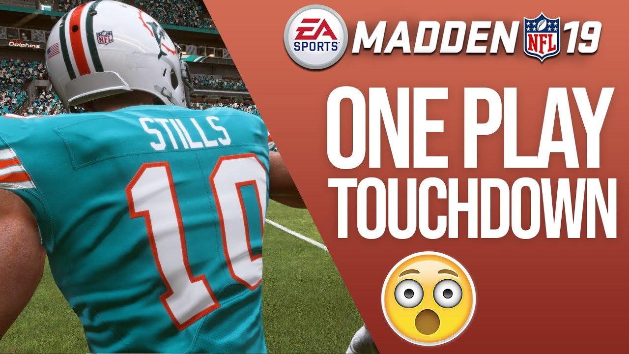The BEST One Play Touchdown In Madden 19 - Score At Will!