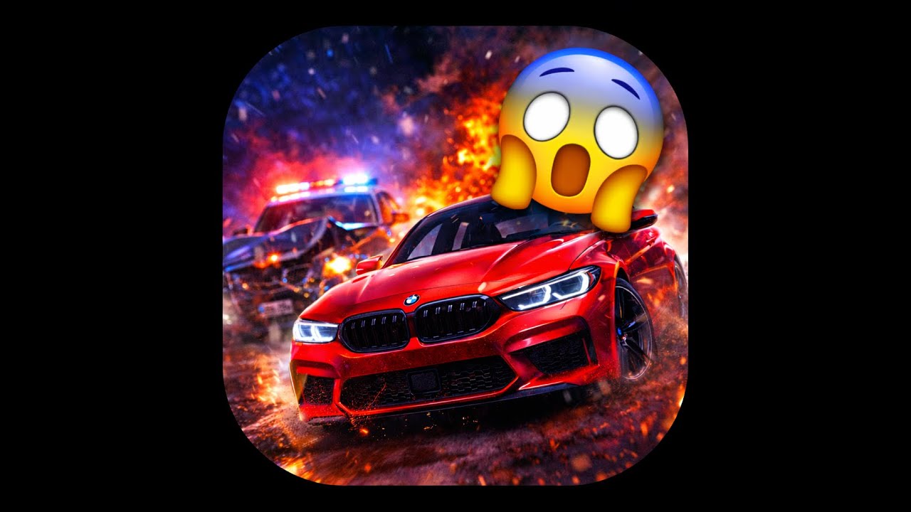 Red BMW vs Police 🚨 
