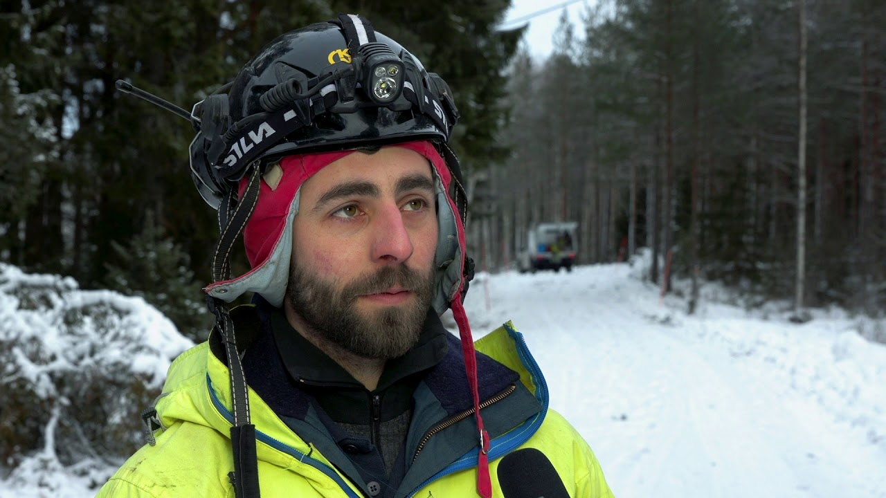 Riskfylld uppröjning efter stormen