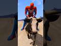 YOU LAUGH YOU LOOSE SPIDERMAN FUNNY COW RIDING 😂👌 #gta #comedyvideos #funnymoment #funniestvideo