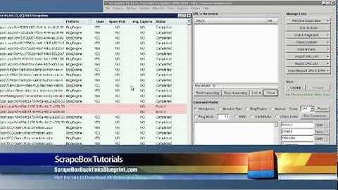 ScrapeBox Backlinks   How to  HiJack  Others Backlinks Complete Video 4
