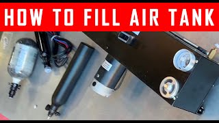 What you need and how to refill your PCP/Paintball Tank At Home #MCS