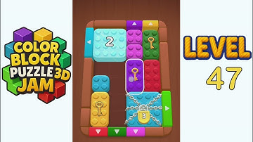 Color Block Puzzle 3D Jam Level 47 Walkthrough Solution