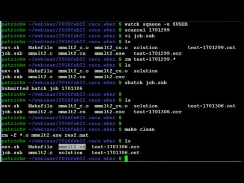 Allinea DDT at CSCS: webinar 2016 (gpu debugging/setup)