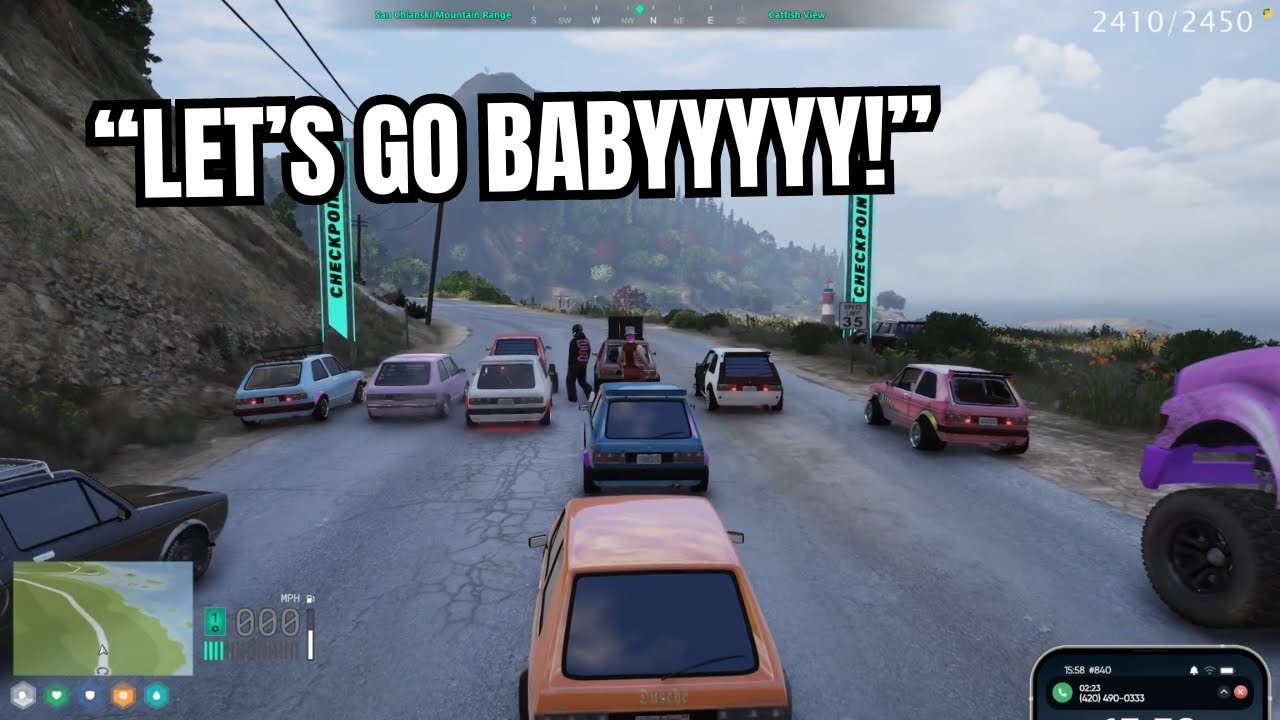 Kirk and Chatterbox' MOST INTENSE Club Race Turned Into Police Chase! | NOPIXEL 4.0 GTA RP