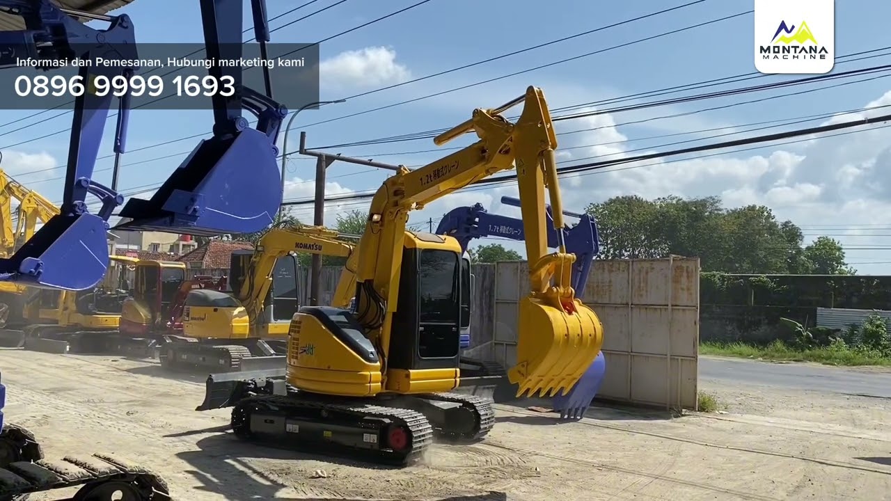 Test Performa Unit Excavator KOMATSU PC50UU-2 (10388) Built-Up Secondhand Japan 2025