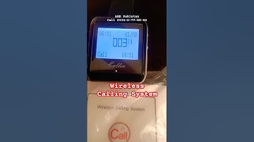 Wireless Paging Calling System For Restaurant, Hospital, Office and Home Watch Pager #pager #shorts
