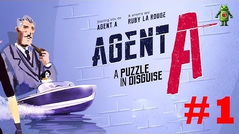 Agent A: A puzzle in disguise iOS Gameplay Walkthrough - Part 1