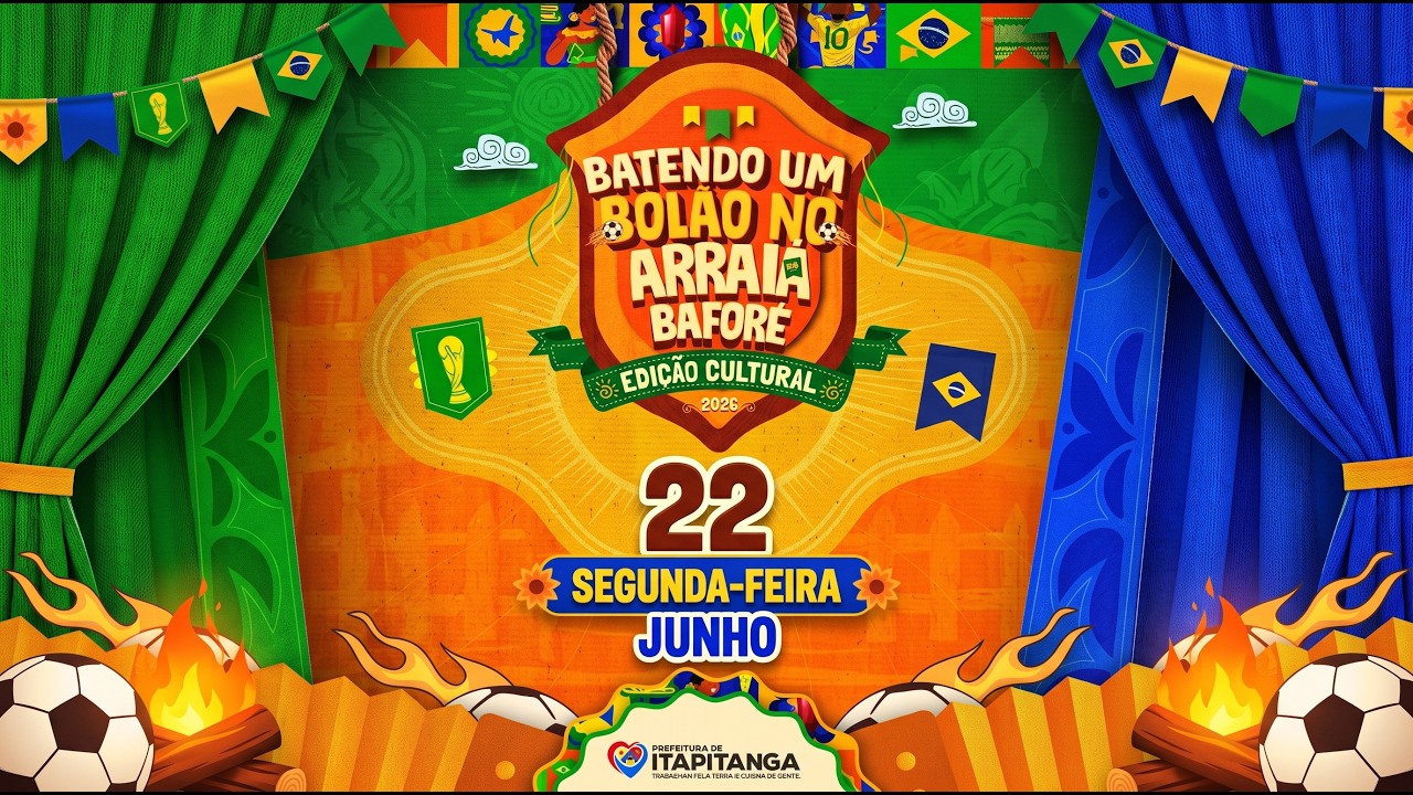 1° dia do Arraiá do Baforé em Itapitanga BA - 22/06/2026