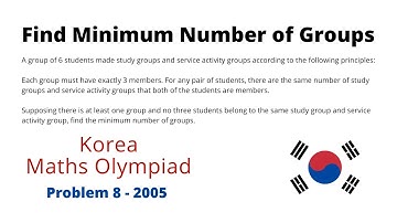 Last Problem From the Korean Olympiad | Discrete Mathematics | Math Olympiad Training