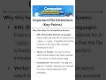 #computeranudeshak2026 । Important File Extensions। Any Examiner's Favourite Points