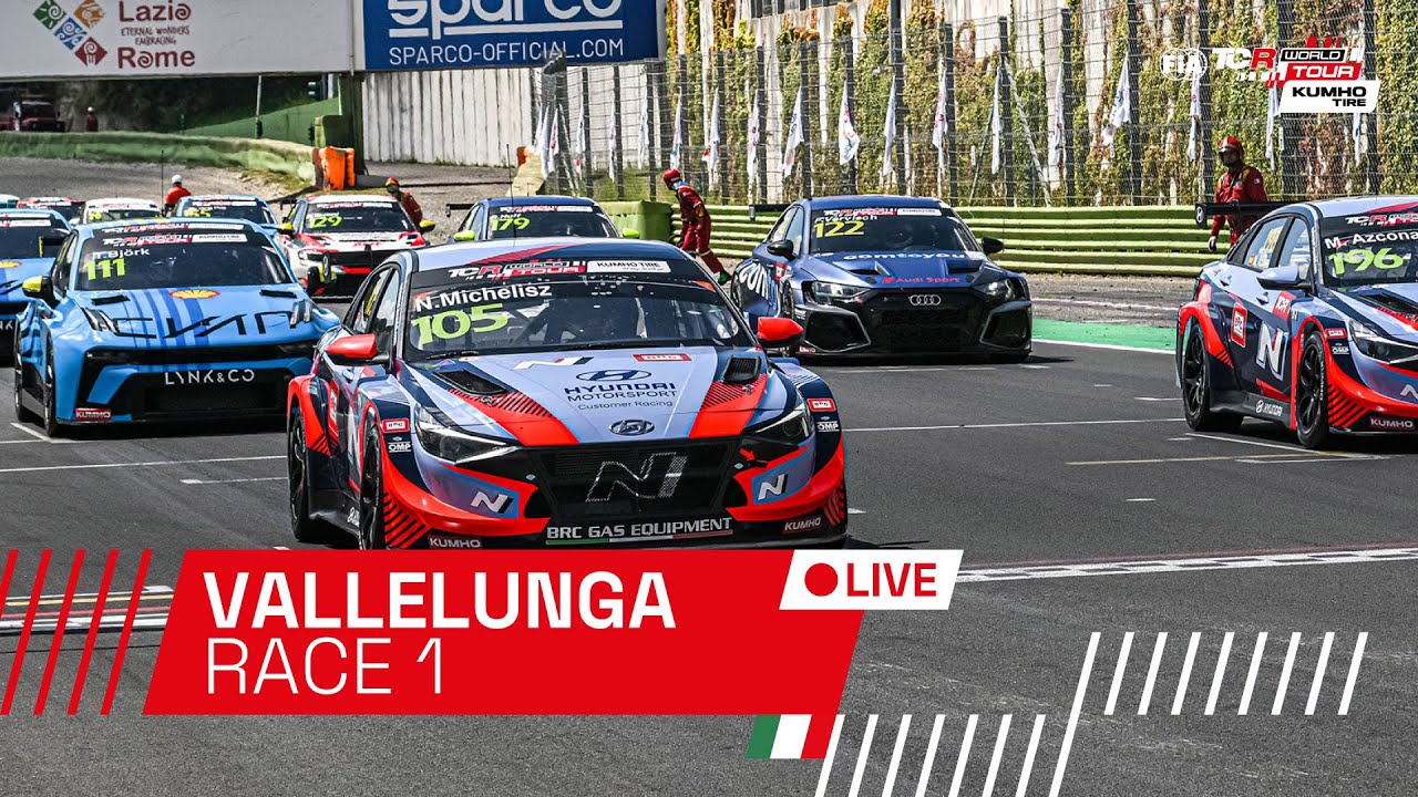 Vallelunga | Race 1 | 2024 Kumho FIA TCR World Tour